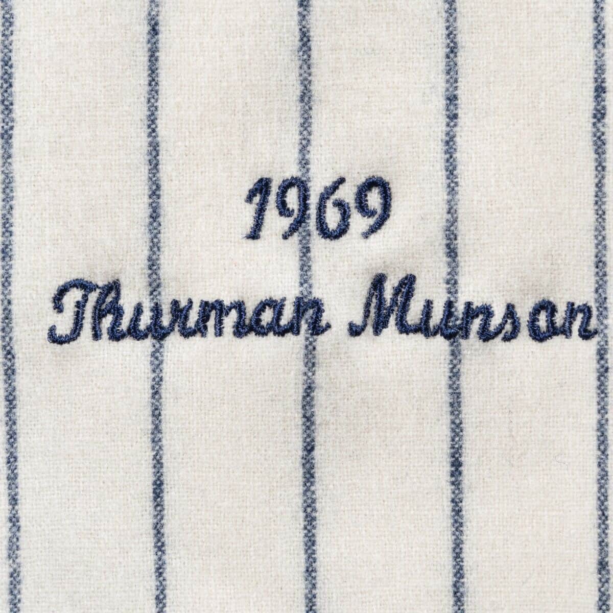 Thurman Munson New York Yankees Mitchell & Ness Throwback 1969 Authentic  Jersey - Cream/Navy